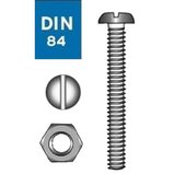 Zylinderkopf- Gewindeschraube mit Mutter DIN84 M5 * 20