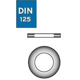 Beilagscheibe / Unterlegscheibe DIN125